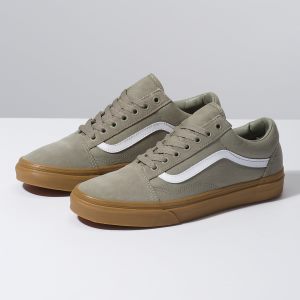 Vans Erkek Spor Ayakkabı Old Skool Gri | 42374-956